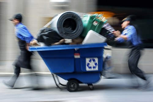 Professional waste removal service handling mixed rubbish in Putney